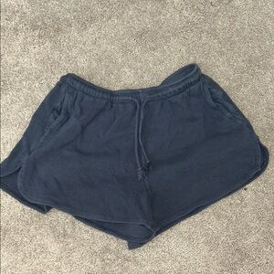 Women's Navy Blue Shorts